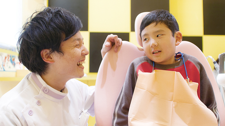 小川院長とお子様