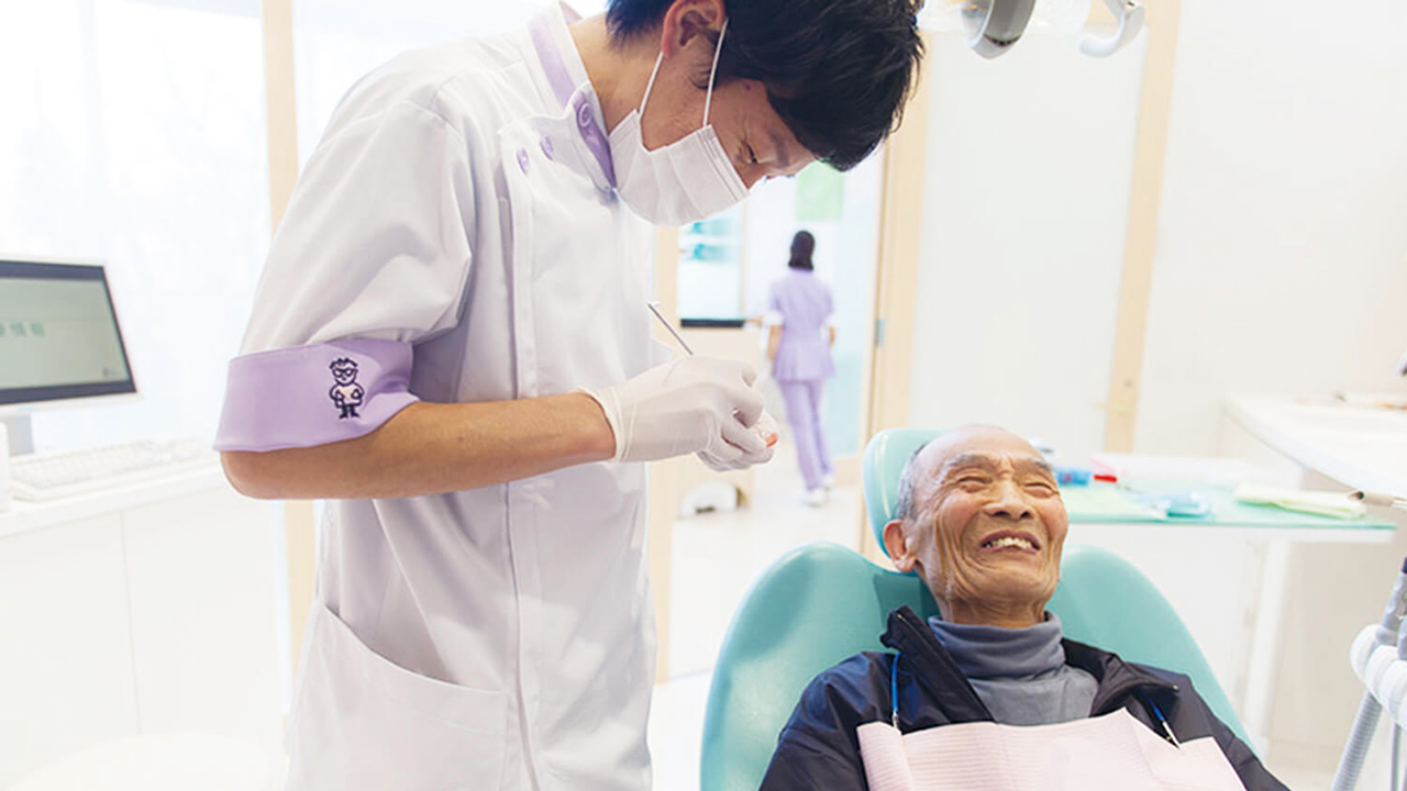 御高齢の患者様の診察